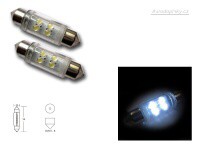LED žárovky sufit typ T11x39mm (patice SV8.5-8) 4xLED barva osvětlení bílá LED žárovky sufit typ T11x39mm (patice SV8.5-8) 4xLED barva osvětlení bílá
