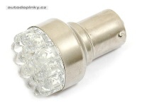 Autostyle LED žárovka 12V patice BA15S 19LED -- barva osvětlení bílá (průměr žárovky 25,5mm) Autostyle LED žárovka 12V patice BA15S 19LED -- barva osvětlení bílá (průměr žárovky 25,5mm)