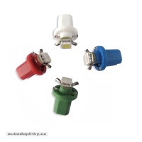 Mini LED žárovka do palubní desky s paticí B8,5 modrá/3SMD Mini LED žárovka do palubní desky s paticí B8,5 modrá/3SMD