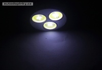 LED žárovka 12V s paticí BAU 15S, bílá, 3LED LED žárovka 12V s paticí BAU 15S, bílá, 3LED