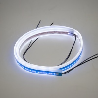 LED silikonový extra plochý pásek bílý 12 V, 60 cm LED silikonový extra plochý pásek bílý 12 V, 60 cm