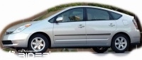 Boční ochranné lišty dveří typ 16 Toyota Prius II -- rok výroby 2002-09 Boční ochranné lišty dveří typ 16 Toyota Prius II -- rok výroby 2002-09
