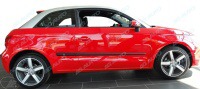 Boční ochranné lišty dveří typ 25 Audi A1 -- od roku výroby 2010- Boční ochranné lišty dveří typ 25 Audi A1 -- od roku výroby 2010-