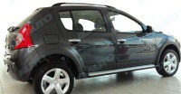 Boční ochranné lišty dveří typ 17 Dacia Sandero -- od roku výroby 2008- Boční ochranné lišty dveří typ 17 Dacia Sandero -- od roku výroby 2008-