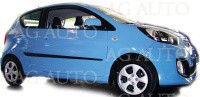 Boční ochranné lišty dveří typ 28 Kia Picanto 3dv. -- od roku výroby 2011- Boční ochranné lišty dveří typ 28 Kia Picanto 3dv. -- od roku výroby 2011-