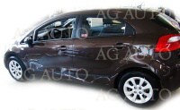 Boční ochranné lišty dveří typ 35 Kia Rio -- od roku výroby 2011- Boční ochranné lišty dveří typ 35 Kia Rio -- od roku výroby 2011-