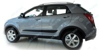 Boční ochranné lišty dveří typ 30 SsangYong Korando -- od roku výroby 2010- Boční ochranné lišty dveří typ 30 SsangYong Korando -- od roku výroby 2010-