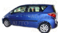 Boční ochranné lišty dveří typ 20 Toyota Verso-S -- od roku výroby 2011- Boční ochranné lišty dveří typ 20 Toyota Verso-S -- od roku výroby 2011-