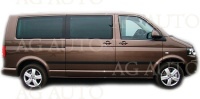 Boční ochranné lišty dveří typ 38 VW T5 dlouhý -- rok výroby 2003-11 Boční ochranné lišty dveří typ 38 VW T5 dlouhý -- rok výroby 2003-11