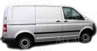 Boční ochranné lišty dveří typ 38 VW T5 krátký -- rok výroby 2003-11 Boční ochranné lišty dveří typ 38 VW T5 krátký -- rok výroby 2003-11