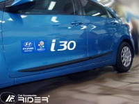 Boční ochranné lišty dveří typ 40 Hyundai i30 5dv. -- od roku výroby 2012- Boční ochranné lišty dveří typ 40 Hyundai i30 5dv. -- od roku výroby 2012-