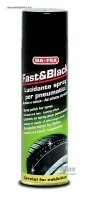 FAST & BLACK 500 ml leští a ochraňuje pneu - sprej FAST & BLACK 500 ml leští a ochraňuje pneu - sprej