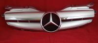 Sportovní maska Mercedes SLK R170, stříbrná-chrom Sportovní maska Mercedes SLK R170, stříbrná-chrom