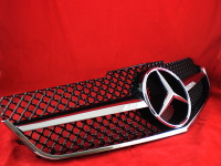 Sportovní maska Mercedes E Class C207, černá-chrom Sportovní maska Mercedes E Class C207, černá-chrom