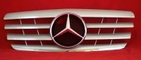 Sportovní maska Mercedes E Class W210, stříbrná-chrom Sportovní maska Mercedes E Class W210, stříbrná-chrom