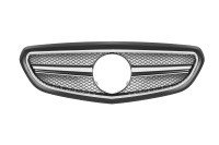 Sportovní maska s logem-1 žebro Mercedes E Class W212 facelift, černá matná Sportovní maska s logem-1 žebro Mercedes E Class W212 facelift, černá matná