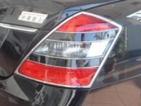 Chrom rámečky zadních světel Mercedes S W221 Chrom rámečky zadních světel Mercedes S W221
