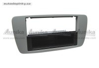 Rámeček autorádia Seat Ibiza -- od roku výroby 2008- (světle šedá barva) Rámeček autorádia Seat Ibiza -- od roku výroby 2008- (světle šedá barva)