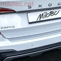 Milotec práh pátých dveří - stříbrný matný Škoda Kamiq Facelift -- od roku výroby 11/2023- Milotec práh pátých dveří - stříbrný matný Škoda Kamiq Facelift -- od roku výroby 11/2023-