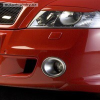 Milotec rámečky mlhových světel (kulatých) Škoda Octavia II RS (ABS stříbrný matný) Milotec rámečky mlhových světel (kulatých) Škoda Octavia II RS (ABS stříbrný matný)