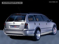 Milotec 4 -ROAD rozšíření zadního nárazníku Škoda Octavia I Combi Facelift 2000- (ABS stříbrný matný) Milotec 4 -ROAD rozšíření zadního nárazníku Škoda Octavia I Combi Facelift 2000- (ABS stříbrný matný)