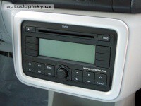 Milotec dekor interiéru - rámeček kolem rádia Škoda Fabia II / Roomster (ABS stříbrný matný) Milotec dekor interiéru - rámeček kolem rádia Škoda Fabia II / Roomster (ABS stříbrný matný)
