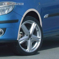 Milotec lemy blatn�k� �koda Fabia II hatchback (st��brn�)