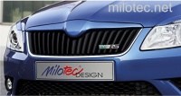 Milotec horní lišta přední masky Škoda Fabia II Facelift -- od roku výroby 2010- (ABS černý) Milotec horní lišta přední masky Škoda Fabia II Facelift -- od roku výroby 2010- (ABS černý)