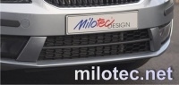 Milotec díly do předního nárazníku Škoda Octavia III (ABS černá metalíza) Milotec díly do předního nárazníku Škoda Octavia III (ABS černá metalíza)