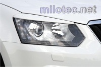 Milotec kryty světlometů Škoda Yeti Facelift -- od roku výroby 11/2013- (ABS černá metalíza) Milotec kryty světlometů Škoda Yeti Facelift -- od roku výroby 11/2013- (ABS černá metalíza)
