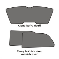 Milotec sluneční clona - zadní dveře, dveře kufru Škoda Rapid sedan (ClimAir) Milotec sluneční clona - zadní dveře, dveře kufru Škoda Rapid sedan (ClimAir)