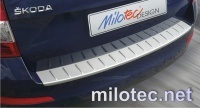 Milotec pr�h 5-t�ch dve�� s v�stupky �koda Octavia III Combi (ABS st��brn�)