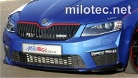 Milotec díly předního nárazníku (sada 3 - dílů) Škoda Octavia III RS sedan/Combi (ABS černá metalíza) Milotec díly předního nárazníku (sada 3 - dílů) Škoda Octavia III RS sedan/Combi (ABS černá metalíza)