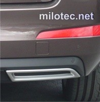 Milotec atrapa výfuku Škoda Octavia III + Octavia III Facelift (ABS stříbrný) Milotec atrapa výfuku Škoda Octavia III + Octavia III Facelift (ABS stříbrný)