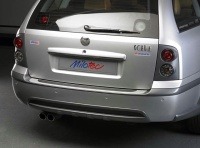 Milotec prah 5-t�ch dve�� - �ern� se st��brnou vlo�kou �koda Octavia I Combi (ABS �ern� / st��brn�)