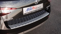 Milotec práh pátých dveří s výstupky, ABS - Alu-Brusch, Škoda Superb III sedan -- od roku výroby 2015- Milotec práh pátých dveří s výstupky, ABS - Alu-Brusch, Škoda Superb III sedan -- od roku výroby 2015-
