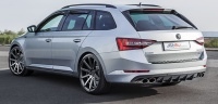 Difuzor zadního nárazníku, ABS černý lesklý klavírlak Škoda Škoda Superb III sedan/Combi -- od roku výroby 2015- Difuzor zadního nárazníku, ABS černý lesklý klavírlak Škoda Škoda Superb III sedan/Combi -- od roku výroby 2015-