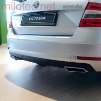 Koncovky výfuku Dummy, ABS - Alu Brush Škoda Octavia III sedan/Combi včetně Facelift -- rok výroby 2013-17 / 2017- Koncovky výfuku Dummy, ABS - Alu Brush Škoda Octavia III sedan/Combi včetně Facelift -- rok výroby 2013-17 / 2017-