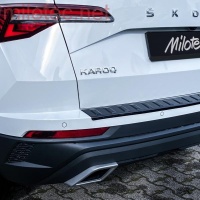 Dummy - koncovky výfuku, Alu Brush Škoda Karoq Facelift -- od roku výroby 11/2021- Dummy - koncovky výfuku, Alu Brush Škoda Karoq Facelift -- od roku výroby 11/2021-