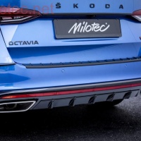 Difuzor zadního nárazníku - černý lesklý klavírlak Škoda Octavia IV RS sedan/Combi -- od roku výroby 2020- Difuzor zadního nárazníku - černý lesklý klavírlak Škoda Octavia IV RS sedan/Combi -- od roku výroby 2020-