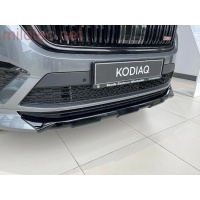 Milotec ochranná lišta předního nárazníku - černý lesklý klavírlak Škoda Kodiaq RS / Sportline Facelift -- rok výroby 2021-24 Milotec ochranná lišta předního nárazníku - černý lesklý klavírlak Škoda Kodiaq RS / Sportline Facelift -- rok výroby 2021-24