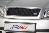 Milotec přední sportovní maska s černou mřížkou Škoda Fabia Milotec přední sportovní maska s černou mřížkou Škoda Fabia