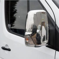 Kryty zrcátek - chrom VW Crafter I (2E/2F) -- rok výroby 2006-17 Kryty zrcátek - chrom VW Crafter I (2E/2F) -- rok výroby 2006-17