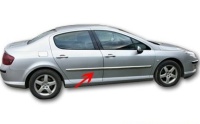 Lišty dveří Peugeot 407 Lišty dveří Peugeot 407
