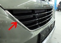 Nerez lišta přední masky Hyundai ix35 Nerez lišta přední masky Hyundai ix35