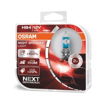 Žárovka OSRAM NIGHT BREAKER LASER 2 HB4 (9006) 12V 51W - pár Žárovka OSRAM NIGHT BREAKER LASER 2 HB4 (9006) 12V 51W - pár