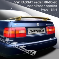 Zadní spoiler křídlo VW Passat B3 (3A2) sedan -- od roku výroby 02/1988- Zadní spoiler křídlo VW Passat B3 (3A2) sedan -- od roku výroby 02/1988-
