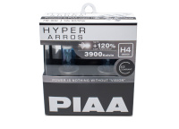Autožárovky PIAA Hyper Arros 3900K H4 - o 120 procent vyšší svítivost, zvýšený jas Autožárovky PIAA Hyper Arros 3900K H4 - o 120 procent vyšší svítivost, zvýšený jas