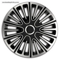 Poklice na kola 13"model Motion (barva st��brn�/�ern�) - 4 kusy