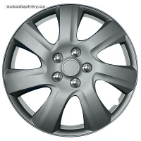 Poklice na kola 17"model Carolina (barva kovová matná) - 4 kusy Poklice na kola 17"model Carolina (barva kovová matná) - 4 kusy